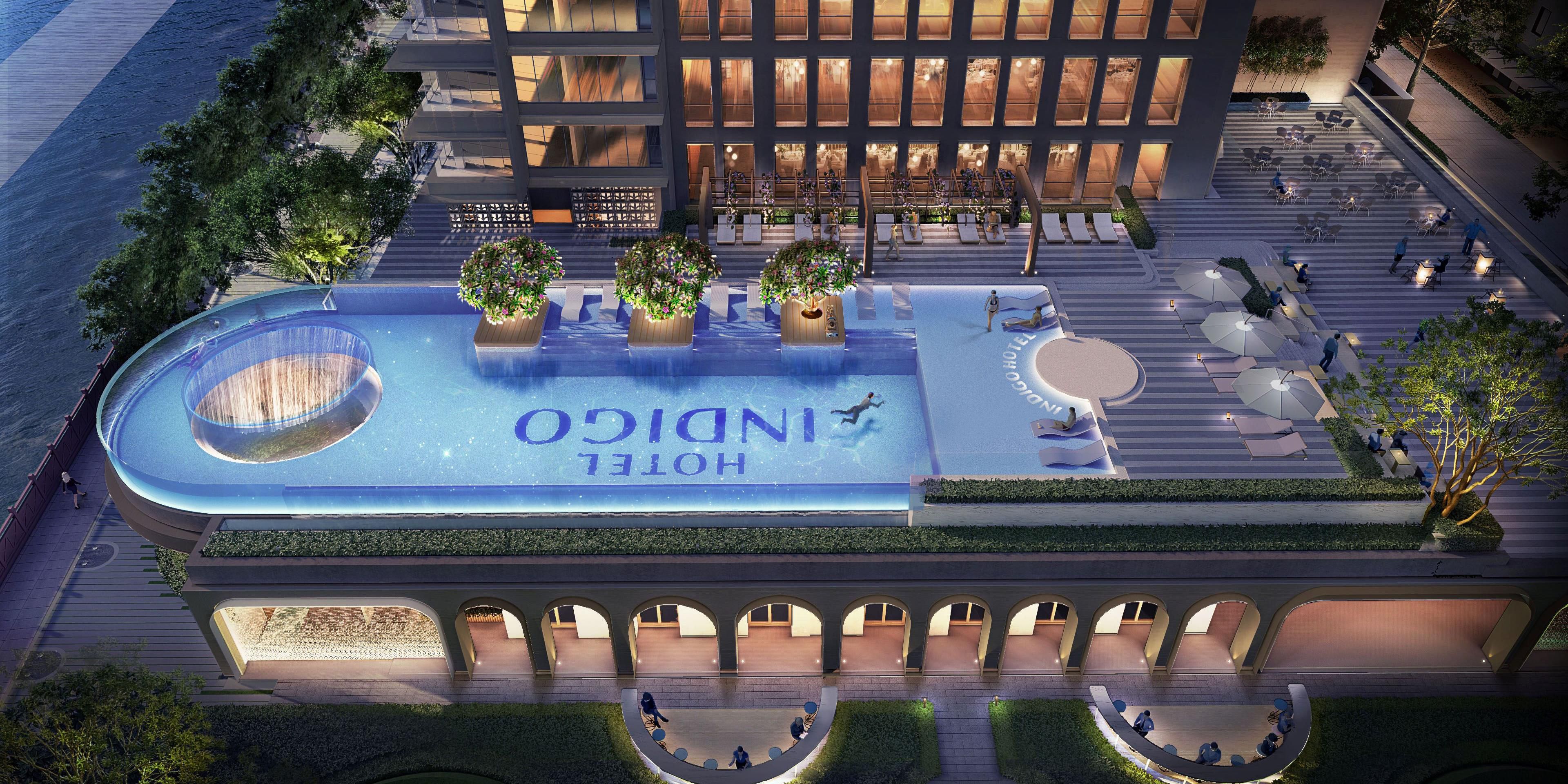 广州海心沙英迪格酒店外观图